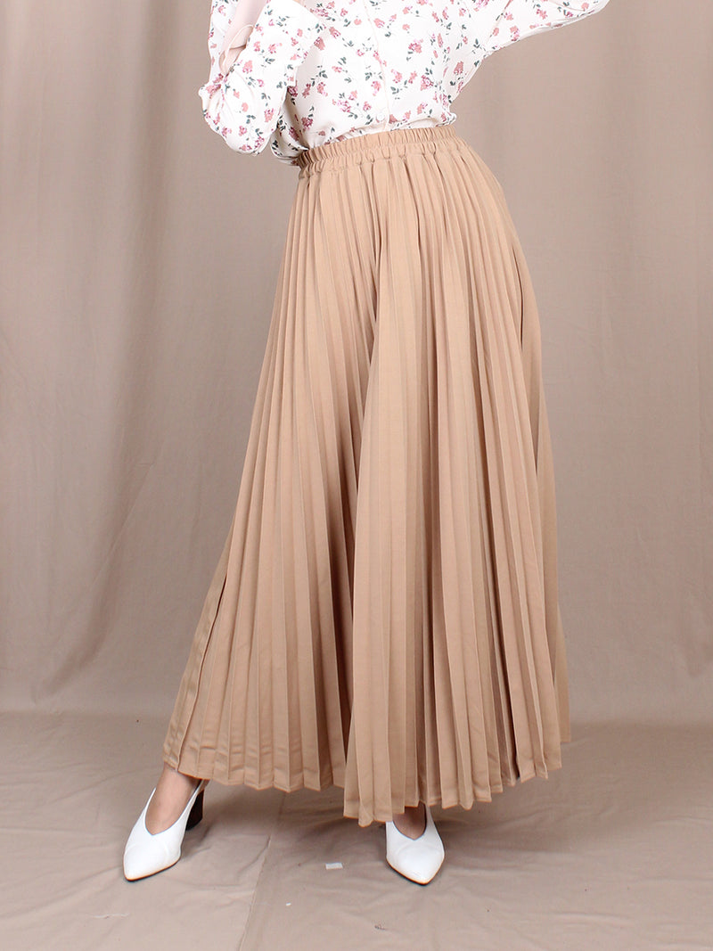 LONG PLEATED SKIRT BS28