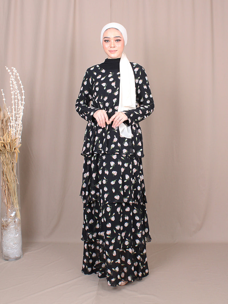 ALCEA ROSE LAYERED DRESS  BD239