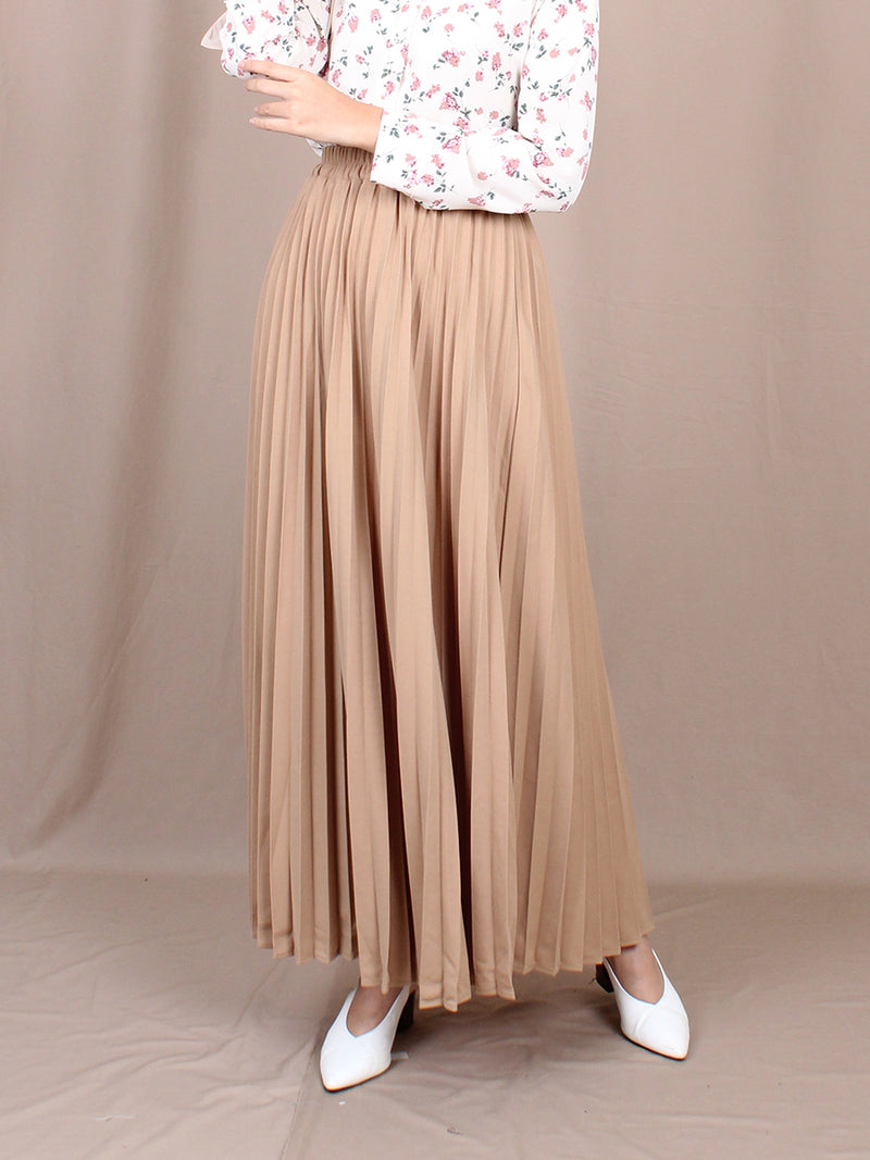 LONG PLEATED SKIRT BS28