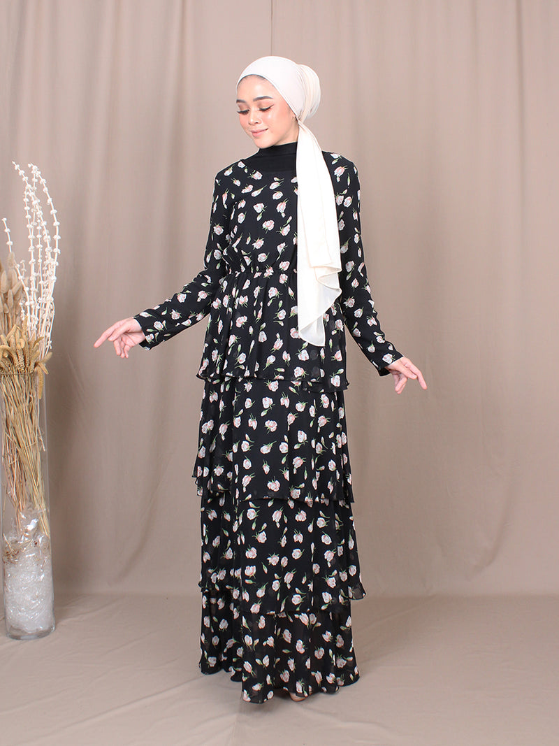 ALCEA ROSE LAYERED DRESS  BD239