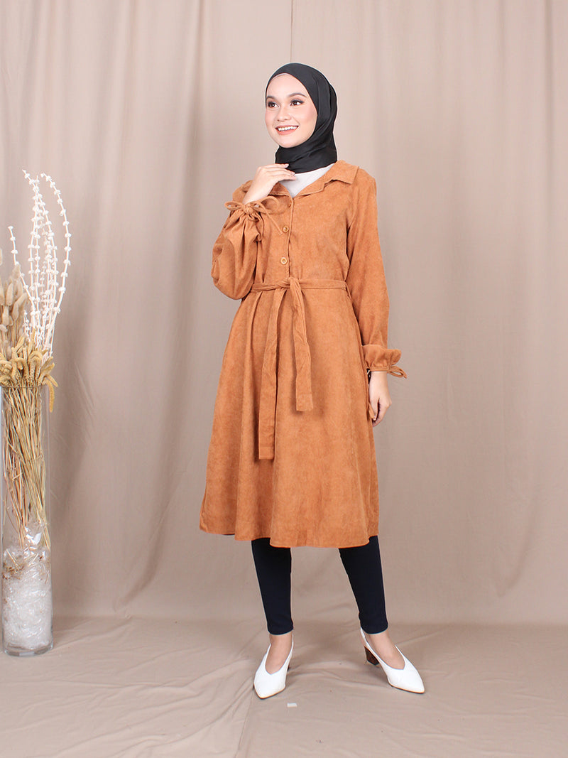JOHNY COLLAR BLOUSE TUNIC BT777