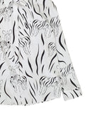 ZEBRA PATTERN BLOUSE SHIRT PLUS BT909
