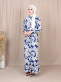 FLORAL VINTAGE LONG DRESS BD229