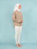 QUILT BLOUSE SHIRT CT248