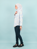 POLKA DOT BLOUSE SHIRT CT266