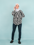 POLKA DOT BLOUSE SHIRT CT266