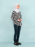 POLKA DOT BLOUSE SHIRT CT266