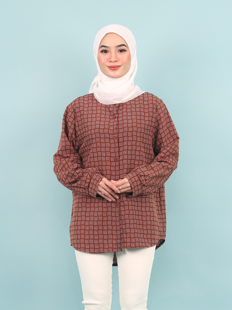 OVERSIZED GREEK SHIRT CT242