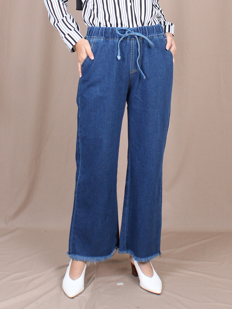 STRAIGHT CUT MID JEANS BP079