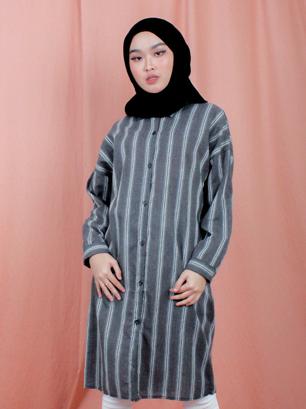 MULTI-TRACK STRIPED TOP BT525