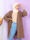 FLORAL PAISLEY CARDIGAN BJ26