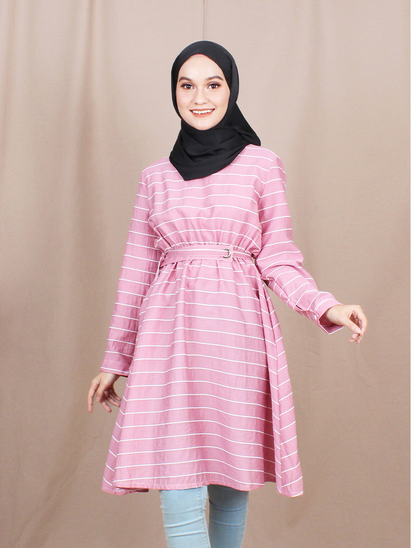 STRIPES LONG SHIRT BT292