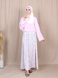 TULIPS CROP LAYERED DRESS BD221