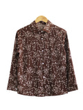 ELEGANT FLORAL BLOUSE SHIRT CT049