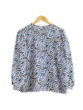 MOSAIC ART BLOUSE BT976