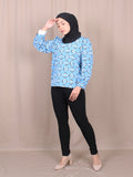 CHAIN PATTERN BLOUSE BT869