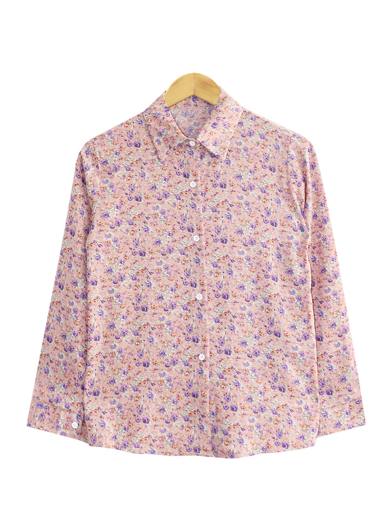 FESTIVE FLORAL BLOUSE CT051