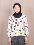 TRENDY ABSTRACT BLOUSE BT877