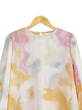 PAINT PATTERN BLOUSE CT024
