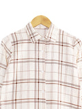 PLAID BLOUSE SHIRT BT480