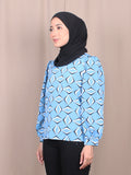 CHAIN PATTERN BLOUSE BT869