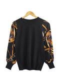 GOLDEN QUEEN KNITTED TOP BT941