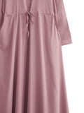 MAXI LONG POCKET DRESS BD291