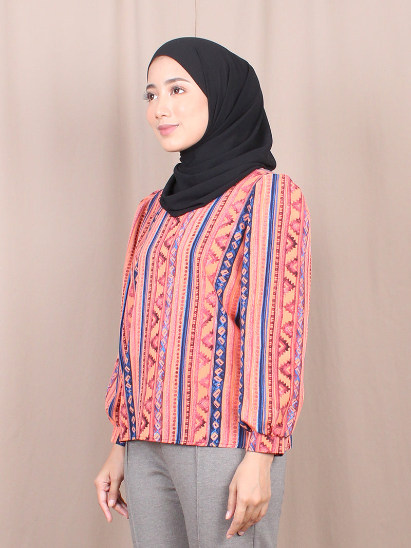 TRADITIONAL PATTERN BLOUSE BT872