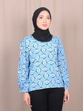 CHAIN PATTERN BLOUSE BT869