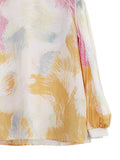 PAINT PATTERN BLOUSE CT024