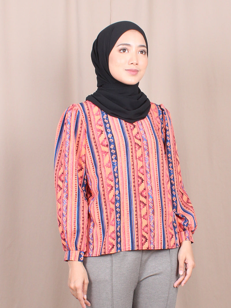 TRADITIONAL PATTERN BLOUSE BT872