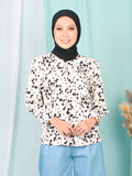 CLARA ANIMAL PRINT BLOUSE BT957