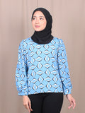 CHAIN PATTERN BLOUSE BT869