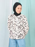 CLARA ANIMAL PRINT BLOUSE BT957