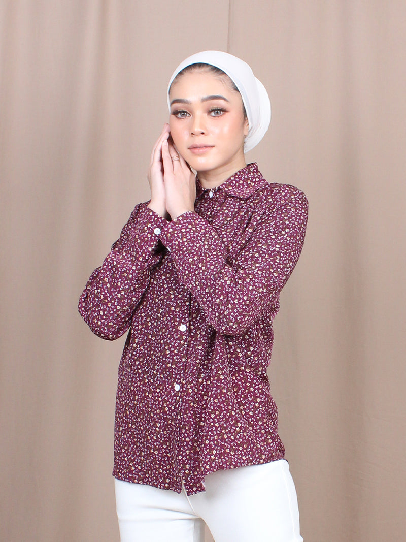 MALTESE CROSS BLOUSE SHIRT BT795