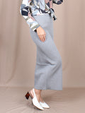LONG STRECHABLE PENCIL SKIRT BS29