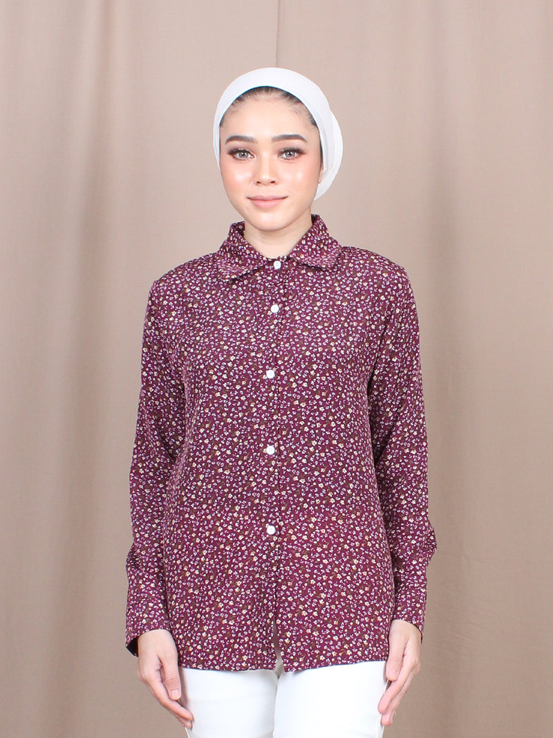 MALTESE CROSS BLOUSE SHIRT BT795