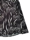 ZEBRA PATTERN BLOUSE SHIRT PLUS BT909