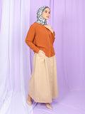 ROUND NECK PLAIN BLOUSE BT992