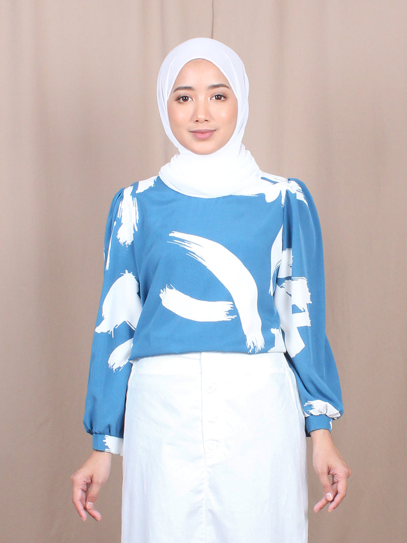 AESTHETIC PATTERN BLOUSE BT873