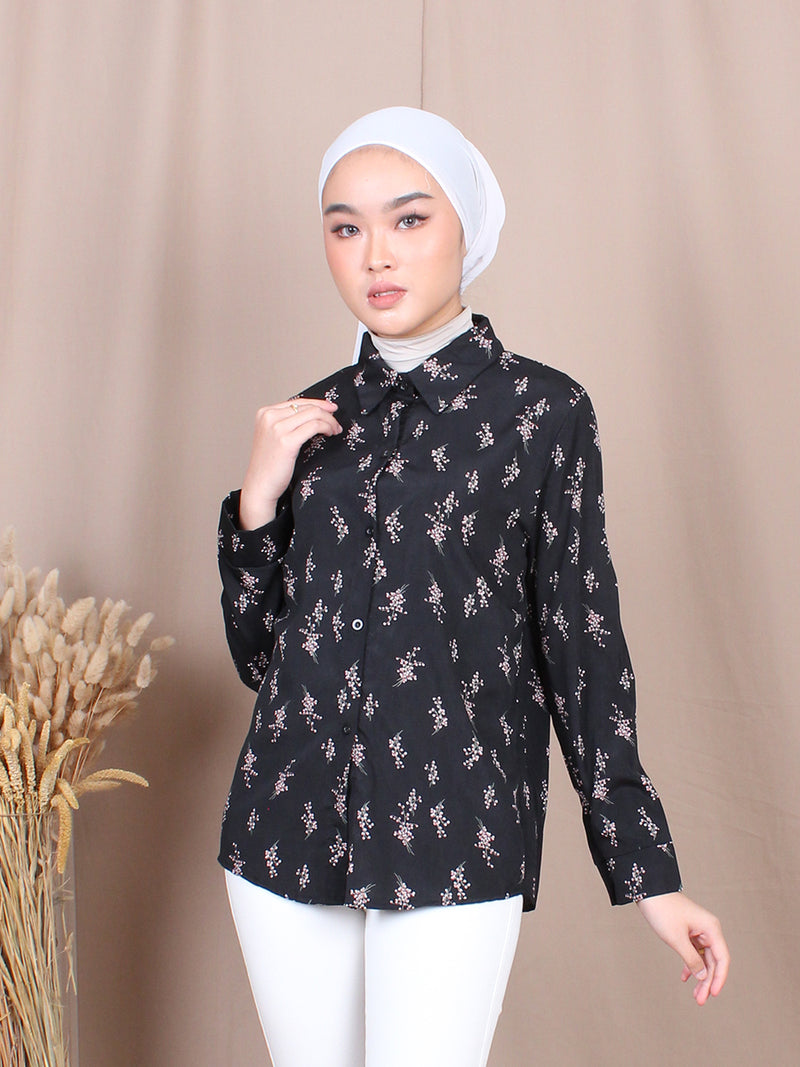 FLORAL BOUQUET BLOUSE SHIRT  BT729