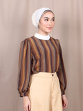 WEAVE PATTERN BLOUSE BT839