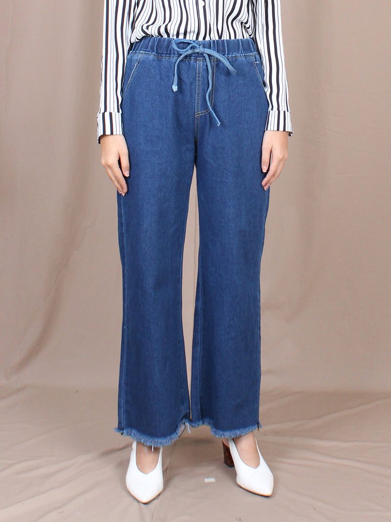 STRAIGHT CUT MID JEANS BP079