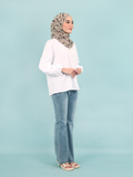 MAYAA PLAIN BLOUSE CT275