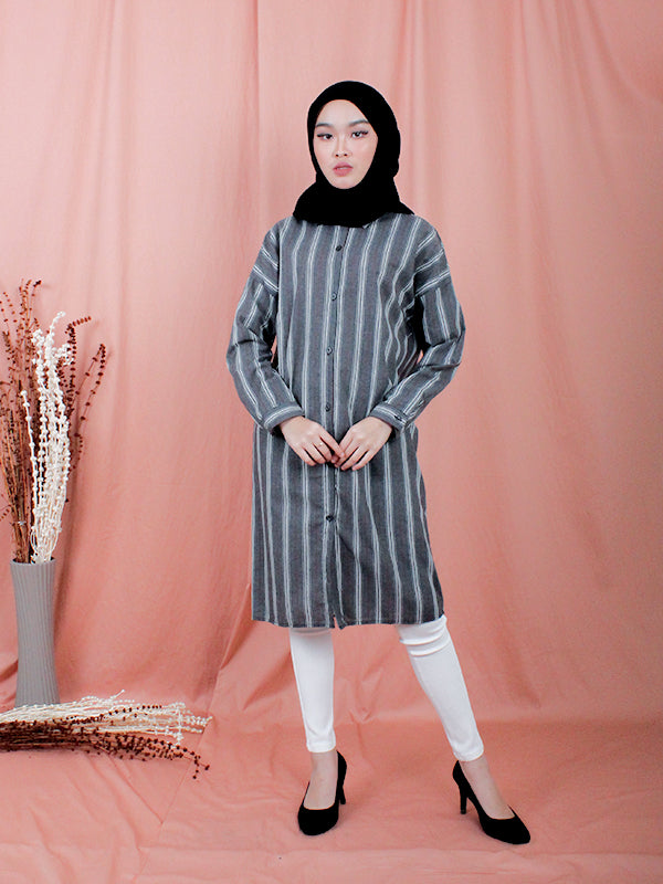 MULTI-TRACK STRIPED TOP BT525