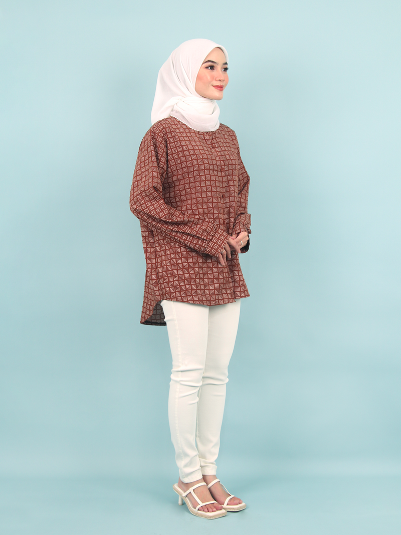 OVERSIZED GREEK SHIRT CT242