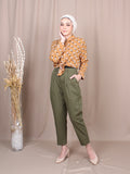 HEART PAINT BLOUSE SHIRT BT672