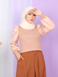 PUFFY SHOULDER BLOUSE BT922