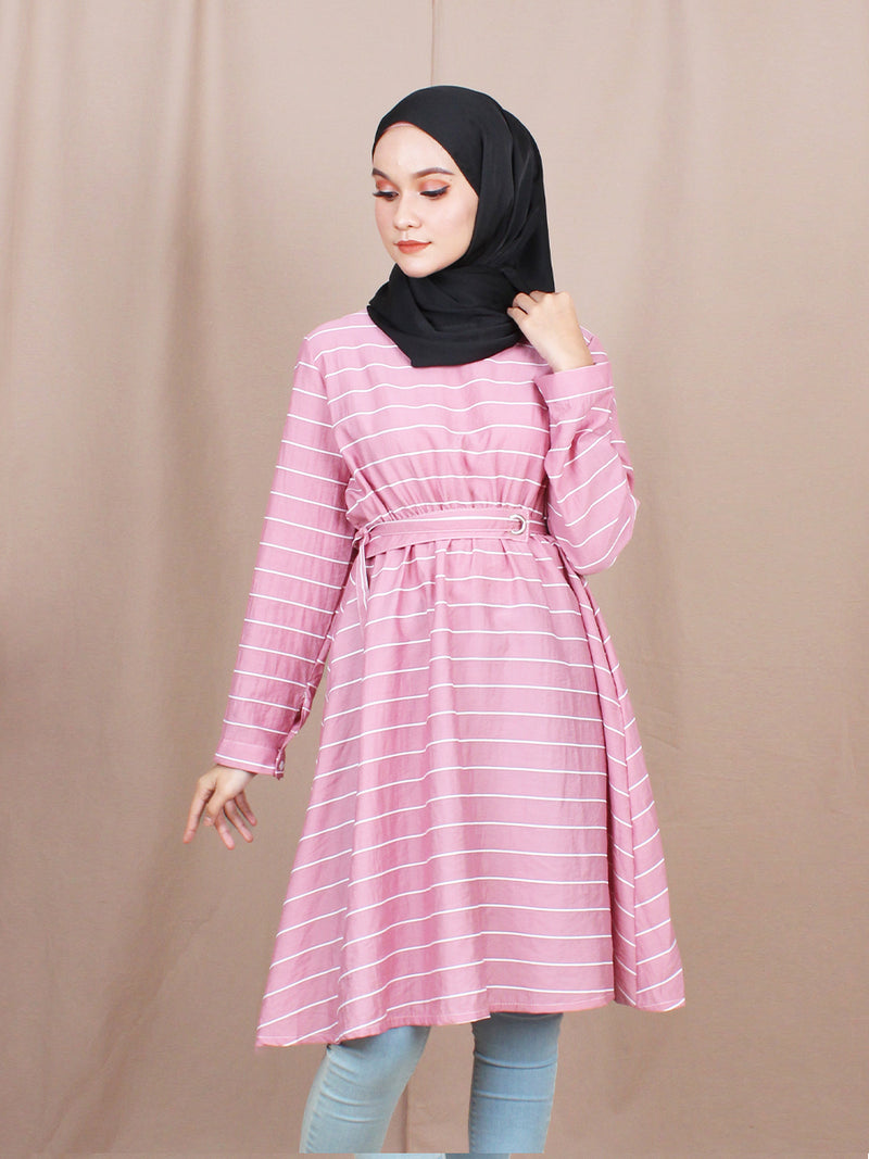 STRIPES LONG SHIRT BT292