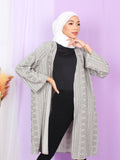 FLORAL PAISLEY CARDIGAN BJ26